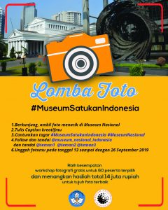 Read more about the article Sambut Hari Museum Indonesia 2019, Museum Nasional Gelar Lomba Foto Instagram