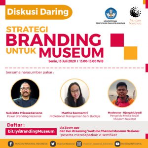 Read more about the article Diskusi : Strategi Branding untuk Museum