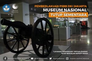 Read more about the article PSBB DKI Jakarta, Museum Nasional Kembali di Tutup