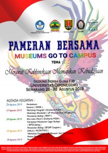 Read more about the article Pameran Bersama Museums Go To Campus UNDIP Semarang