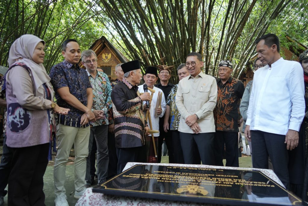 Menteri Kebudayaan Ingatkan Tentang Filosofi Bambu: Bambu Adalah Bukti Bahwa Harmoni Antara Manusia Dan Alam Adalah Sesuatu Yang Mampu Menghasilkan Keindahan